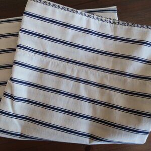 Espirit Cotton Nautical Stripe Euro Sham